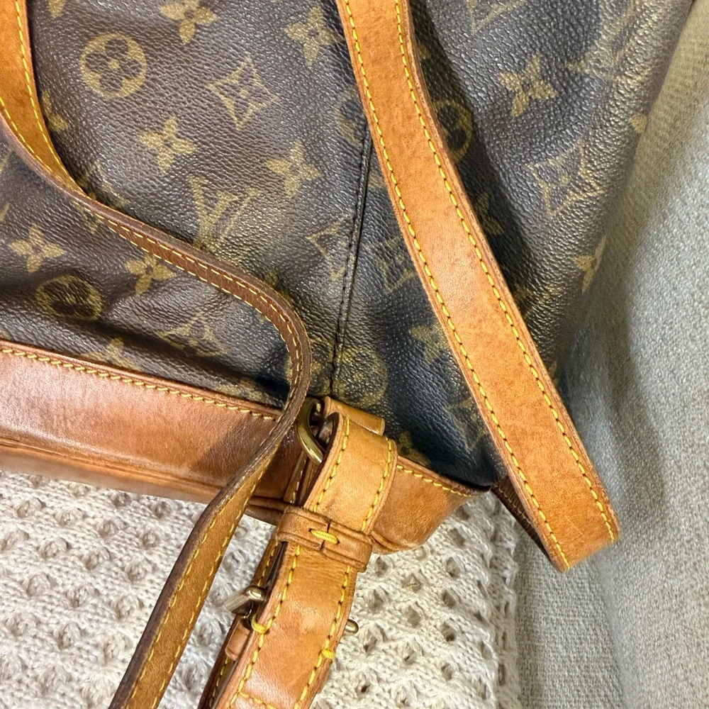 Vintage Louis Vuitton Brown Monogram Backpack - Picture 8 of 16